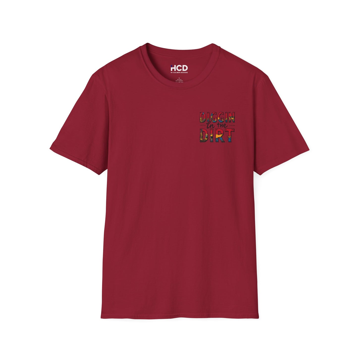 Diggin' in the Dirt Unisex Softstyle T-Shirt - Fun and Casual Tees for Garden Lovers
