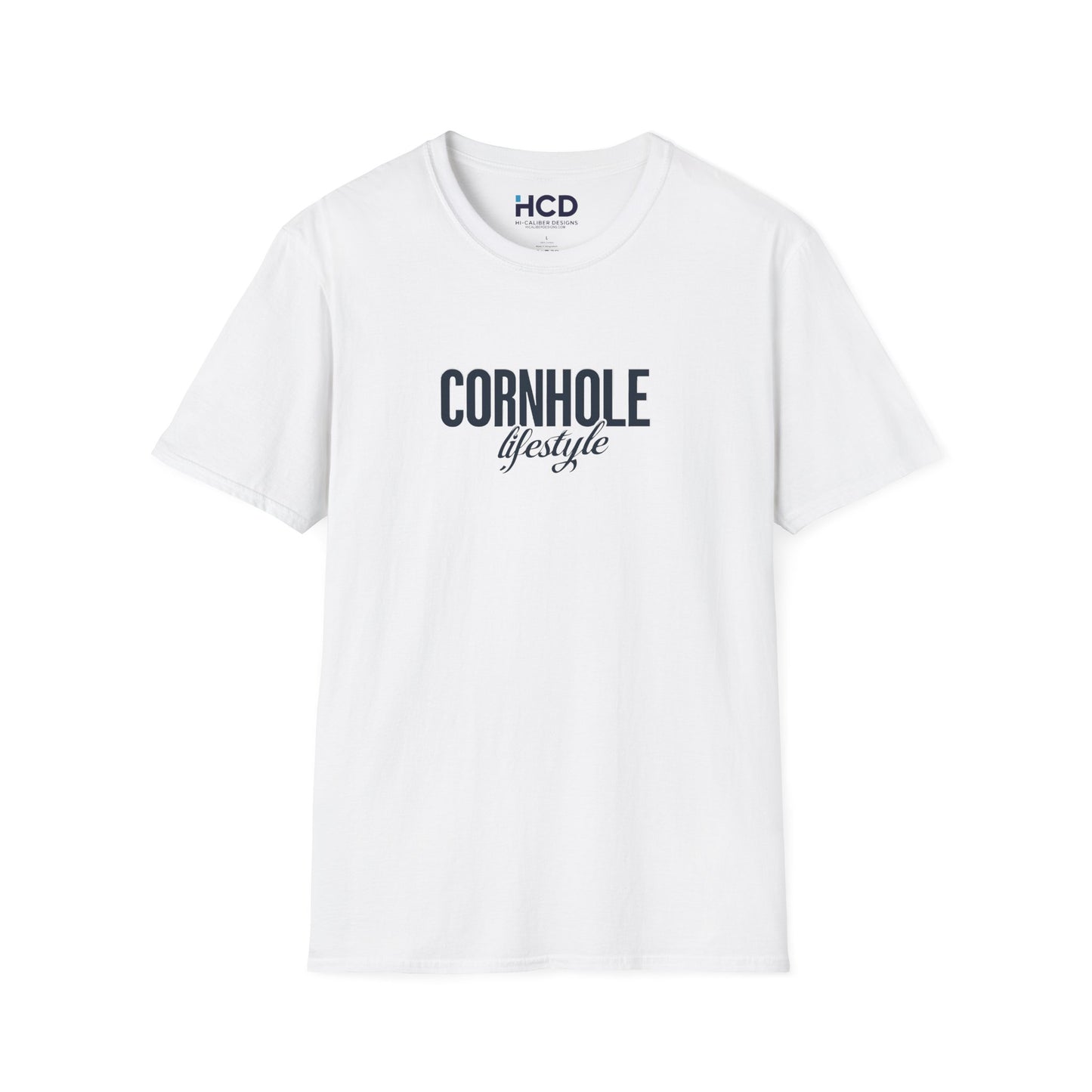 Cornhole Lifestyle Unisex Softstyle T-Shirt – Perfect for Game Day and Outdoor Gatherings