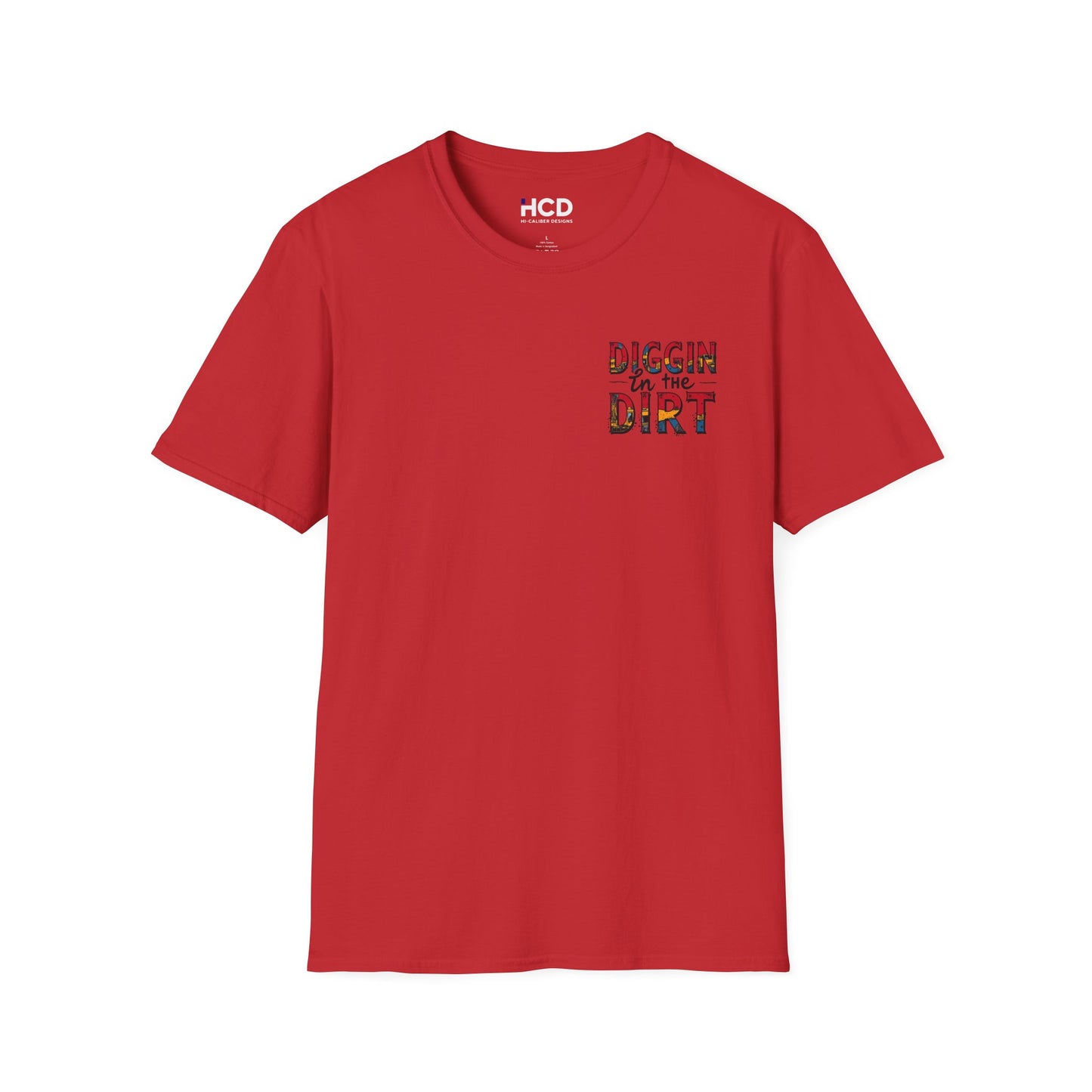 Diggin' in the Dirt Unisex Softstyle T-Shirt - Fun and Casual Tees for Garden Lovers