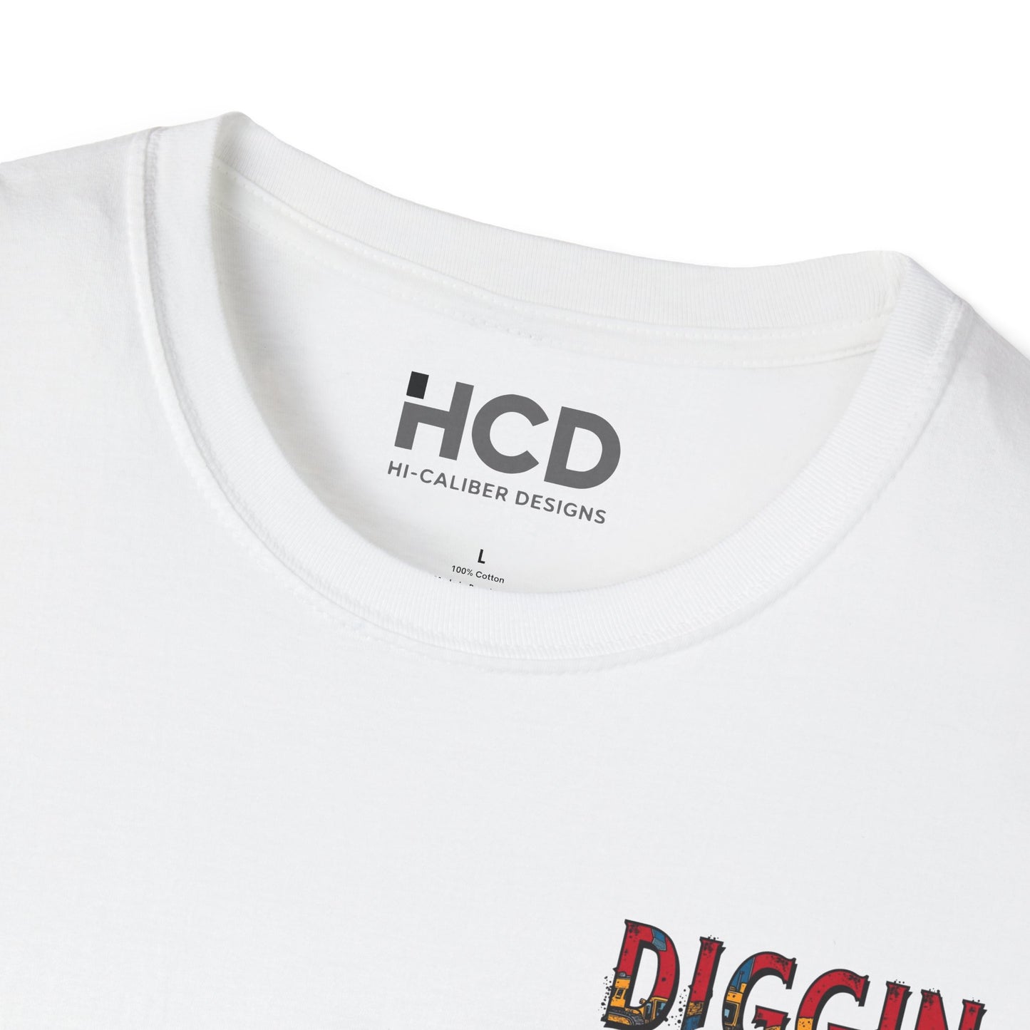 Diggin' in the Dirt Unisex Softstyle T-Shirt - Fun and Vibrant Gardening Gift