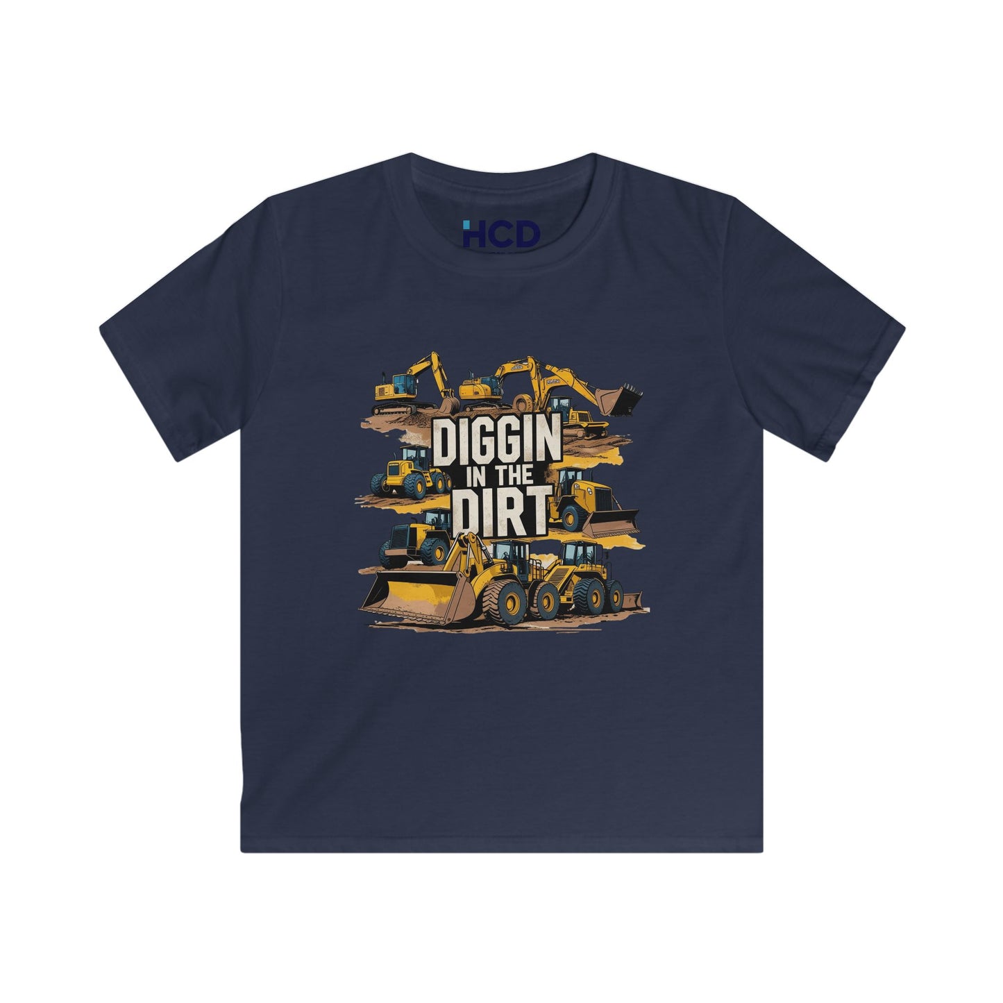 Kids Construction Tee - 'Diggin in the Dirt'