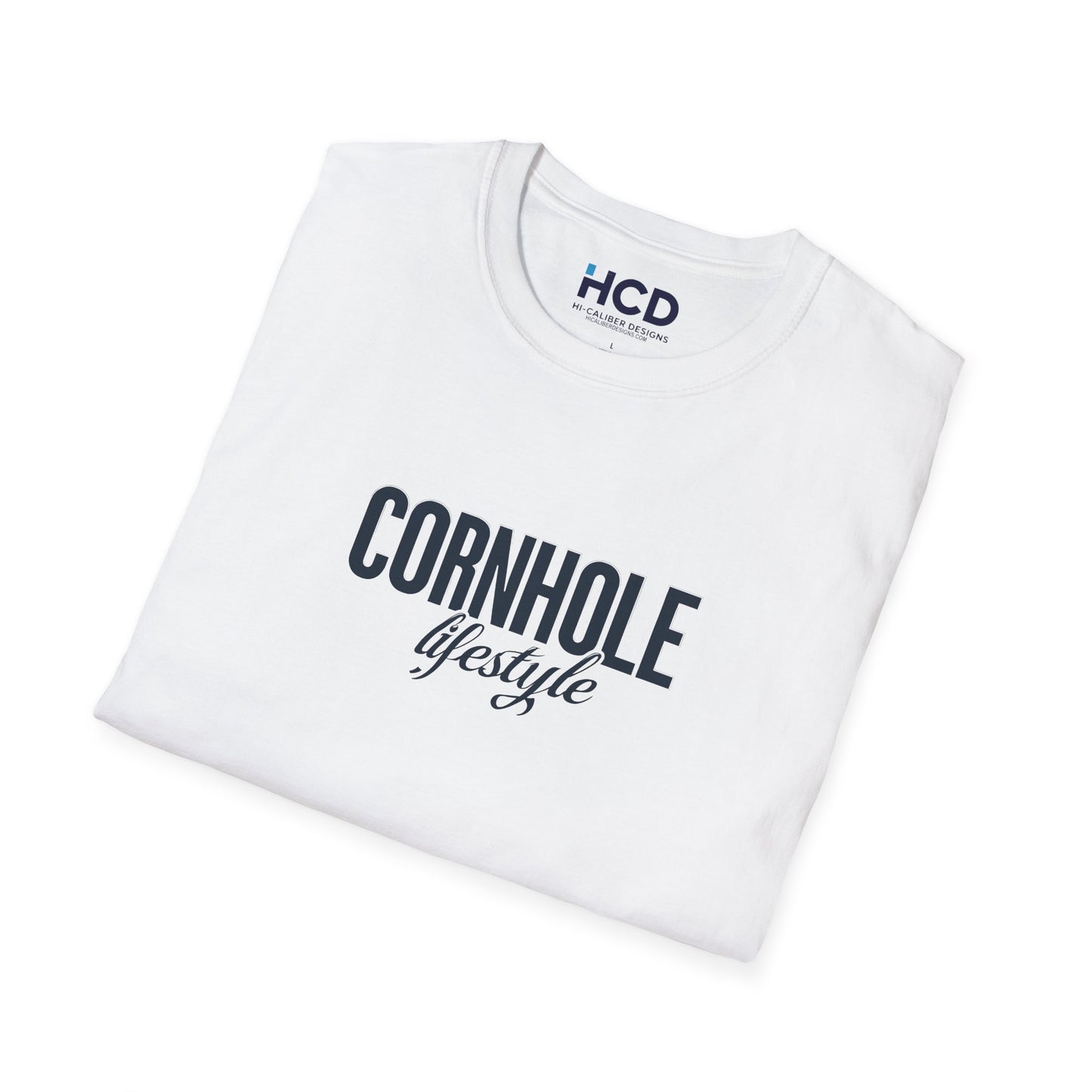 Cornhole Lifestyle Unisex Softstyle T-Shirt – Perfect for Game Day and Outdoor Gatherings