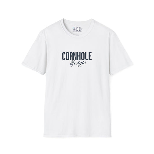 Cornhole Lifestyle Unisex Softstyle T-Shirt – Perfect for Game Day and Outdoor Gatherings